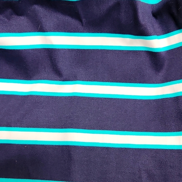 Tommy Hilfiger Sleeveless Fitted Dress, Size 12, Striped Nautical with cord belt - Picture 8 of 8